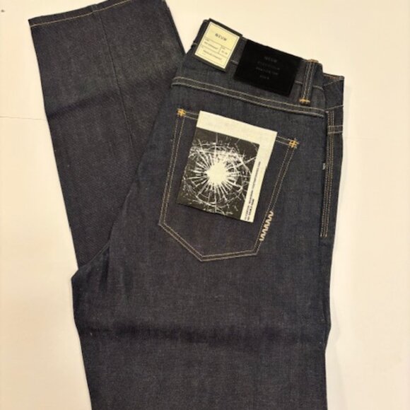 Neuw Stockholm Other - Neuw Stockholm Ray Straight Dark Wash Comfort Stretch Denim Button Fly Jeans NWT